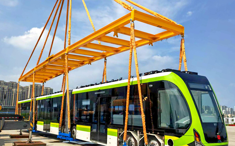 吊裝墨西哥數(shù)軌車(chē)輛專(zhuān)用吊具